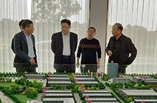 柴桑区赵区长及马回岭镇胡书记莅临爱游戏平台食品产业园视察工作